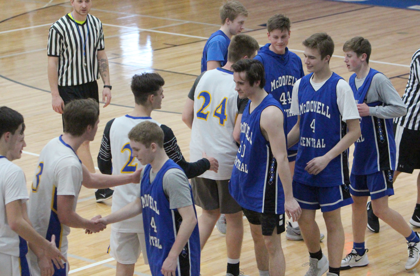 McDonell boys basketball scrimmage 3-13-20